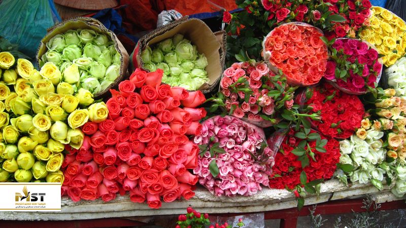 بازار گل Quang Ba