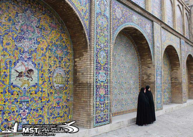 Tehran Golestan Palace - چند بنای معروف جهانی ایران