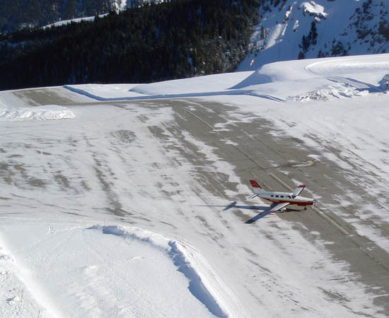 Courchevel_Airport_France