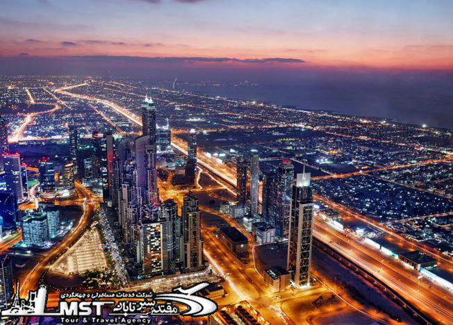 Dubai_at_Dusk | دبی - عکسهای زیبا از دبی - عکس دبی