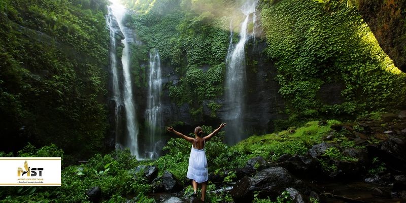  ۷ آبشار زیبا برای آبتنی و تفریح در طبیعت زیبای بالی