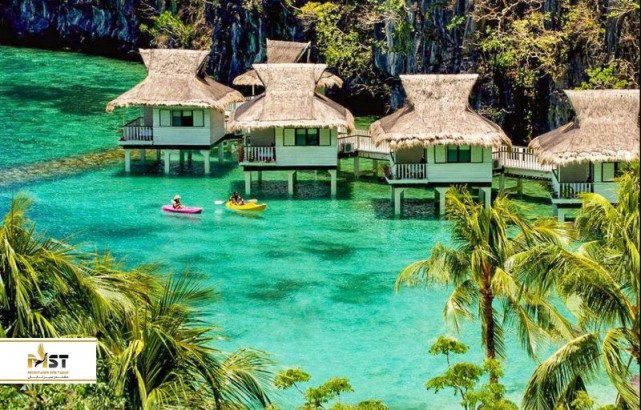 ۷ هتل جذاب روی آب در فیلیپین 