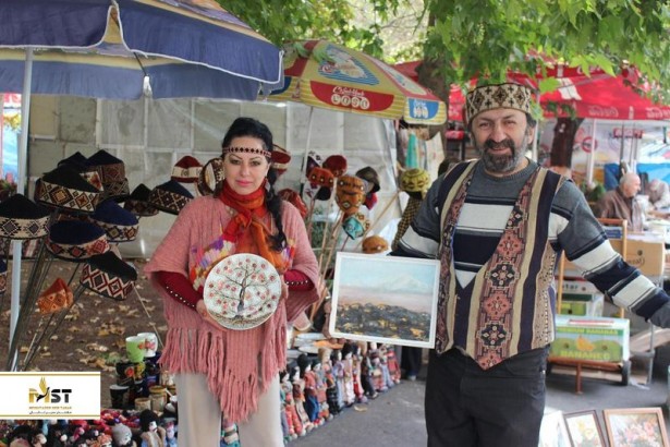 بازدید از بازار ورنیساج در ارمنستان