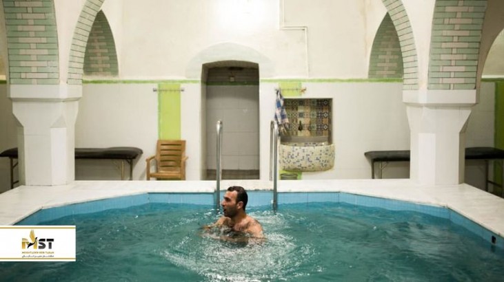 شست و شوی بدن در حمام‌های سنتی باکو 