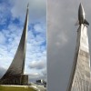 معرفی بنای یادبود فتح فضا در مسکو 