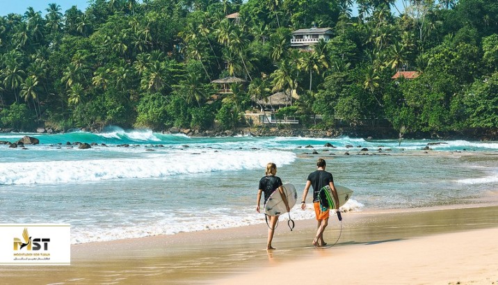 راهنمای موج سواری در سریلانکا