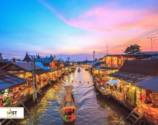 دیدنی‌ترین بازارهای شناور تایلند