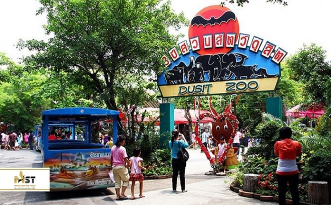 گشت وگذار در باغ وحش دوزیت بانکوک 