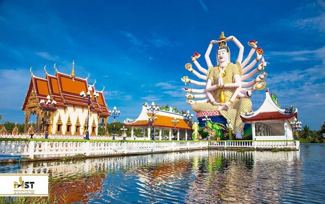 زیباترین مجسمه‌های معابد تایلند