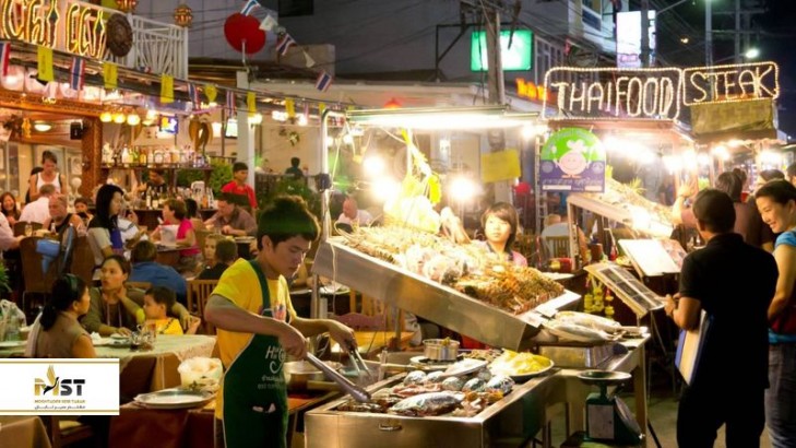 معرفی انواع غذاهای خیابانی تایلند