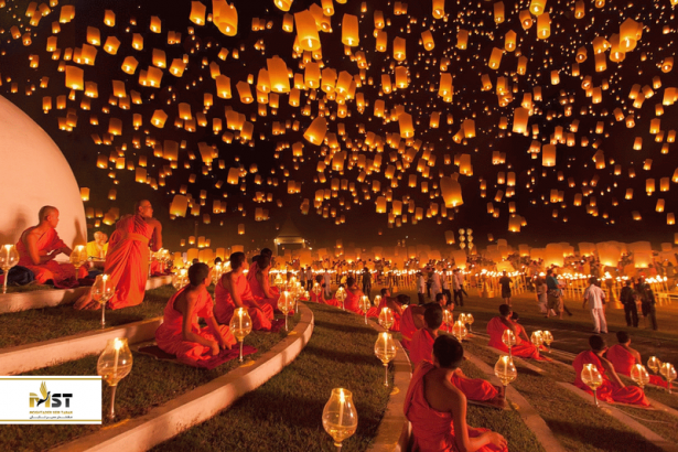 بازدید از جشنواره‌های فانوس در تایلند