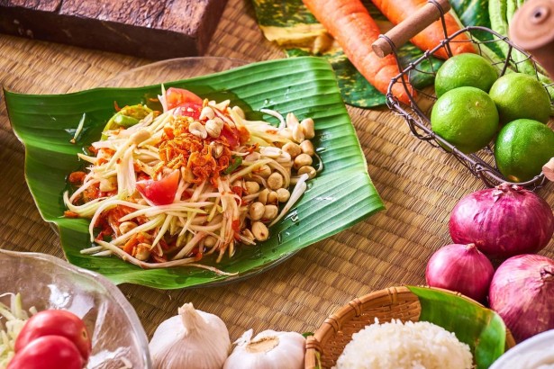 غذاهای گیاهی در تایلند