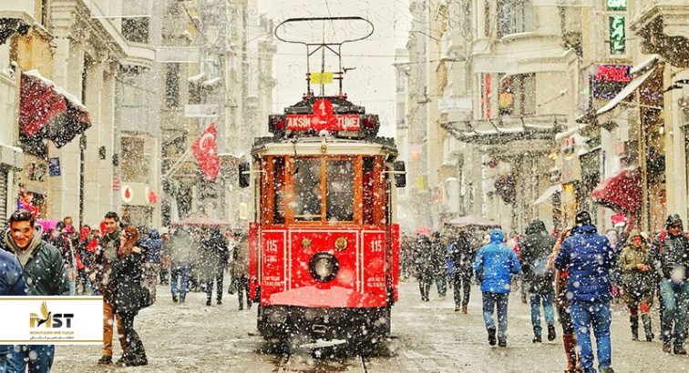 کافه‌‌گردی در روزهای زمستانی استانبول