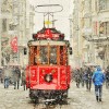 کافه‌‌گردی در روزهای زمستانی استانبول