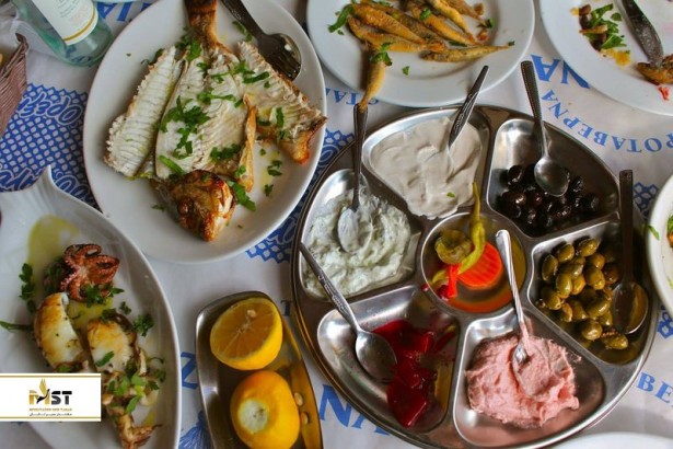 انواع غذاهای لذیذ دریایی در استانبول