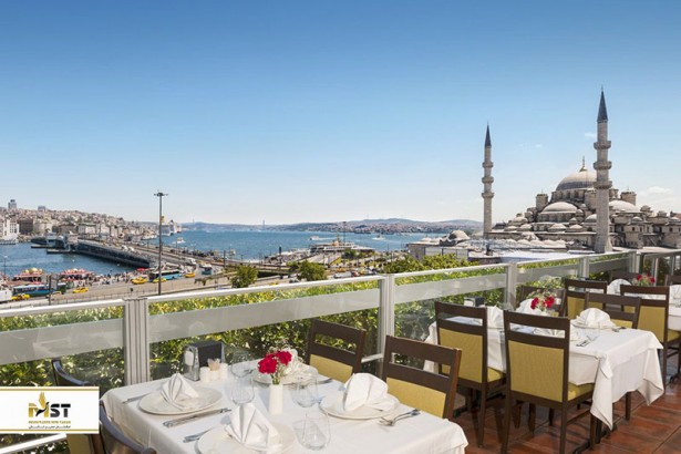 ۱۲ رستوران با چشم انداز عالی در استانبول