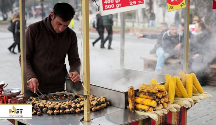 خوراکی‌های خوشمزه زمستانی در استانبول