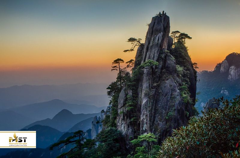  کوه‌های سانگینگشان در چین