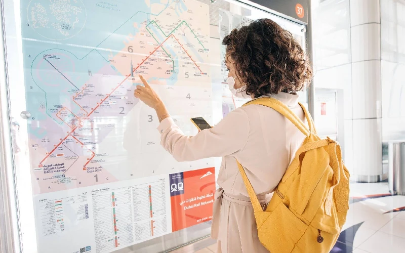 قوانین متروی دبی