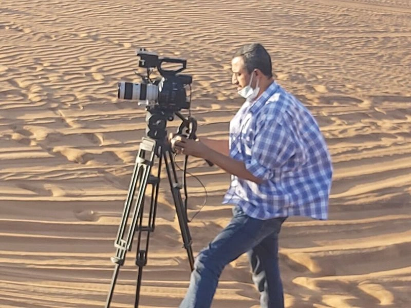 عکاسی و ثبت لحظات در کویر دبی