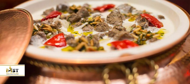 غذای رستوران برج‌العرب در دبی