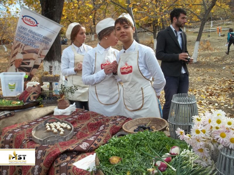 فستیوال پنیر در گرجستان