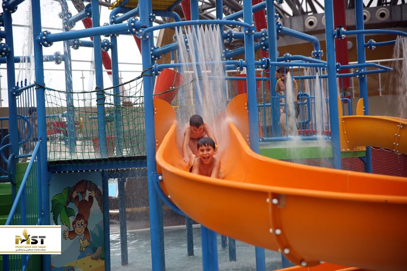 بخش کودکان در پارک آبی جینو تفلیس