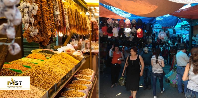 بازار واگزالی در تفلیس