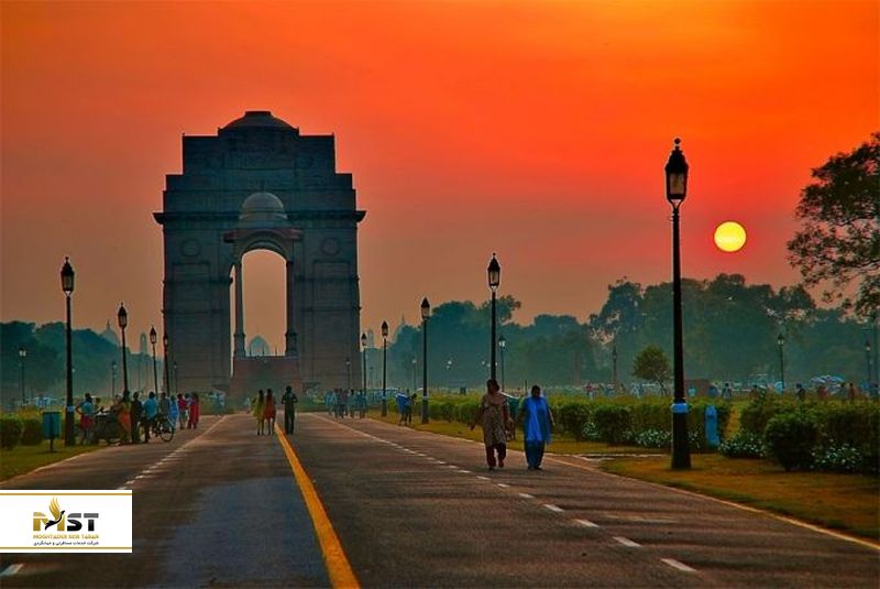 india-gate-sunset