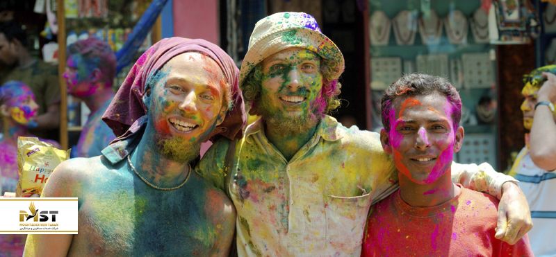 فستیوال رنگ‌ها در گوا