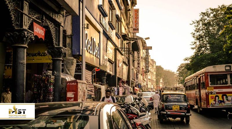 محله کولابا در بمبئی