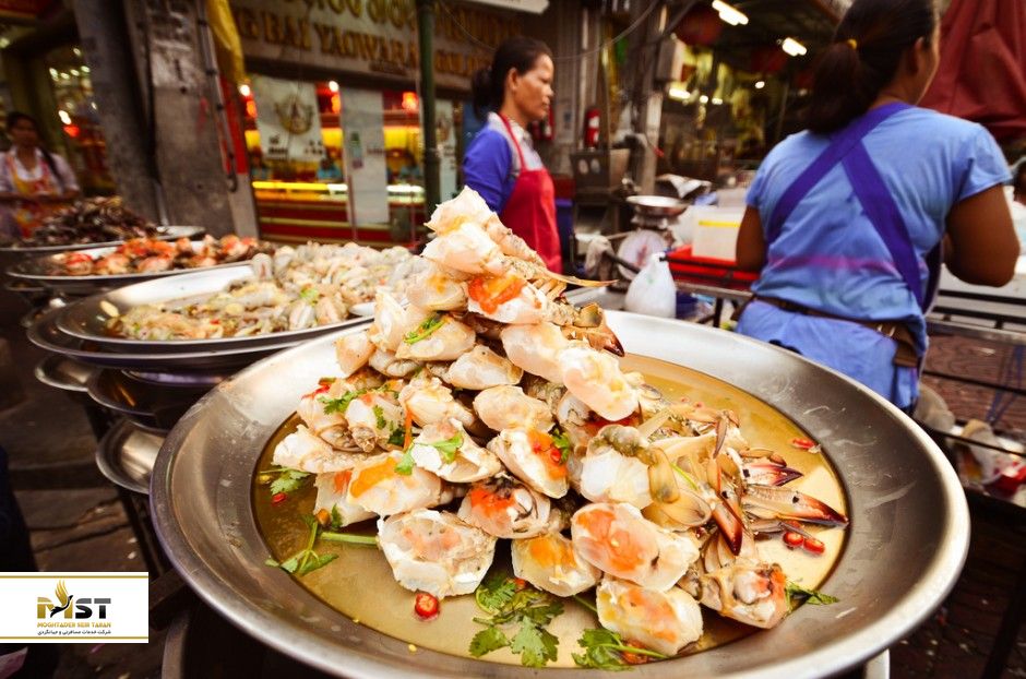 غذاهای دریایی در تایلند