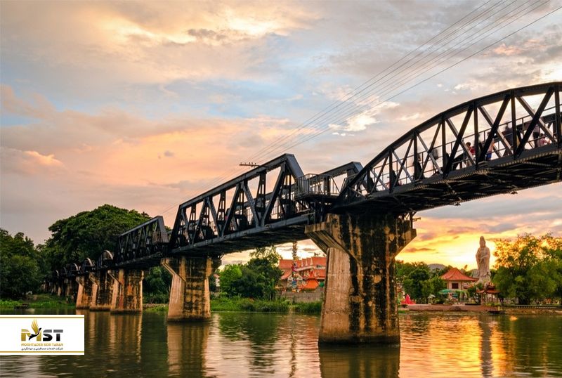 پل رودخانه ای کوای از بانکوک