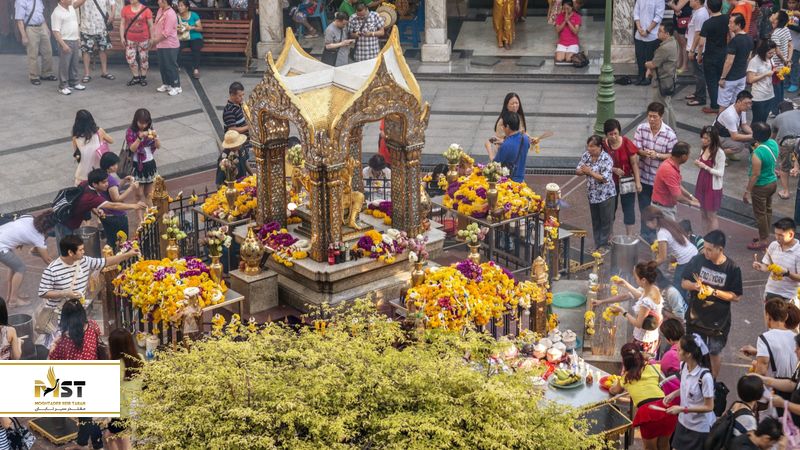  معبد اراوان در مرکز بانکوک