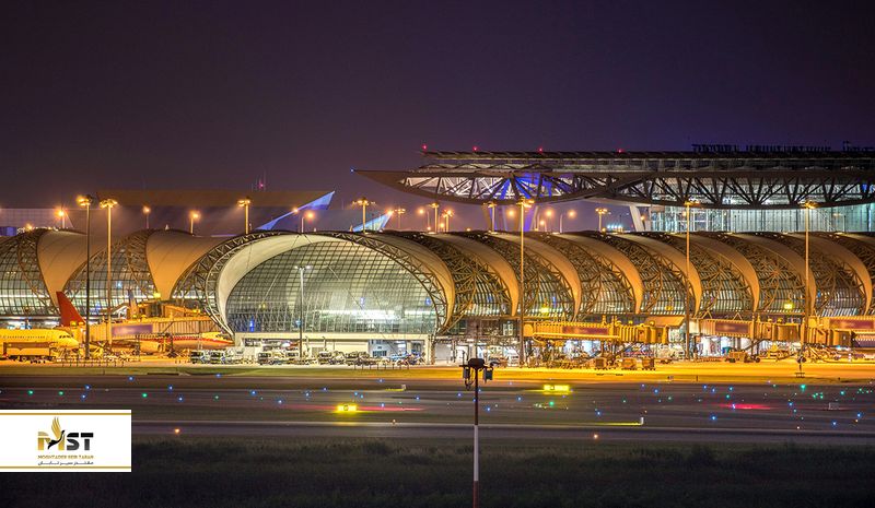 فرودگاه Suvarnabhumi در بانکوک