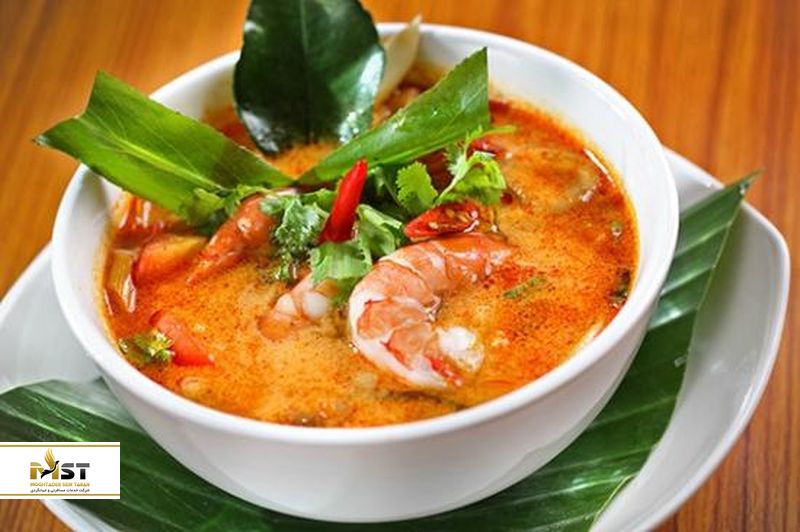 سوپ تند تایلندی