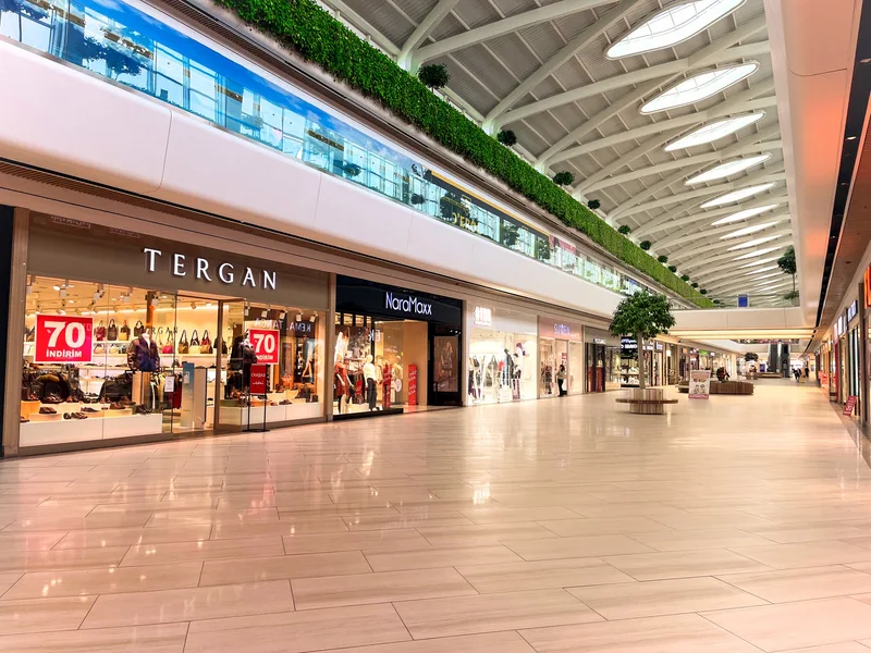 نمای بیرونی مرکز خرید مال آو آنتالیا