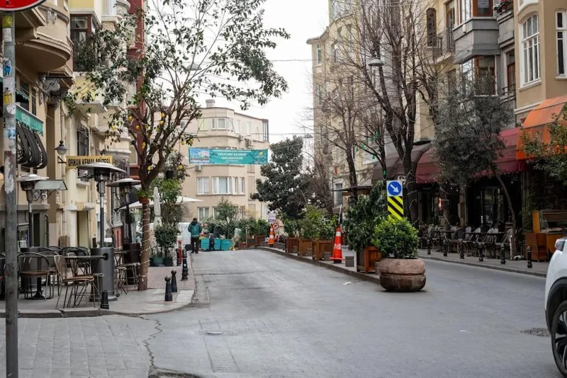  موقعیت خیابان بغداد استانبول