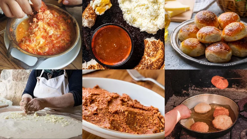 خوراکی&zwnj;های متنوع در صبحانه سنتی ترکی