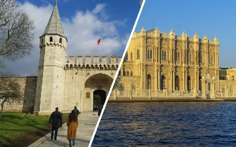 کاخ دولما باغچه و توپکاپی