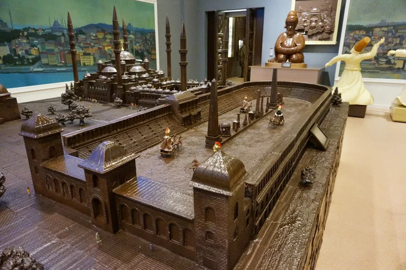 فضای داخلی موزۀ شکلات پلیت استانبول