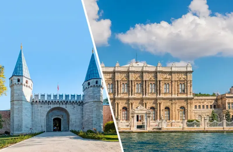 مقایسه توپکاپی یا دولما باغچه