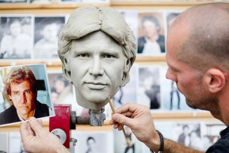 مراحل تولید هر مجسمه موزه مادام توسو