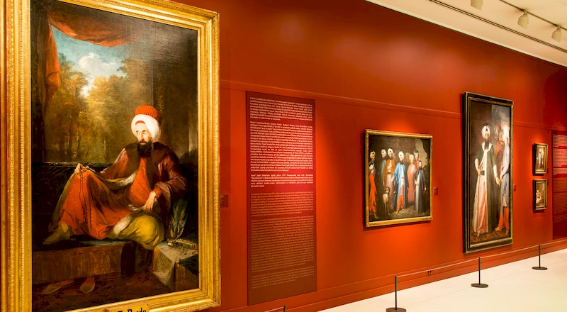 فضای داخلی یکی از نمایشگاههای موزه پرا