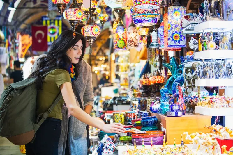 معماری سنتی بازار بزرگ استانبول