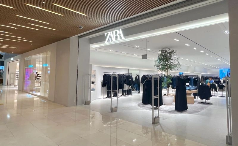 شعبه بینظیری از برند ZARA در قلب زورلو سنتر