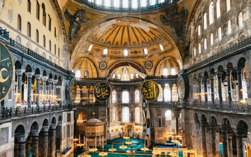 معماری مسجد ایاصوفیه 
