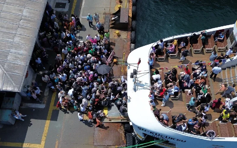 بازدید از اسکله امینونو استانبول