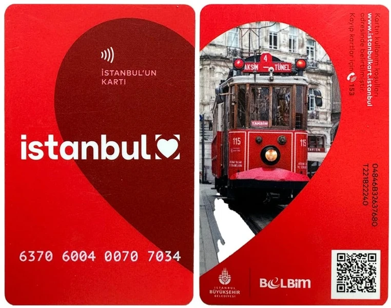 استانبول کارت - کارت ناشناس مخصوص گردشگران