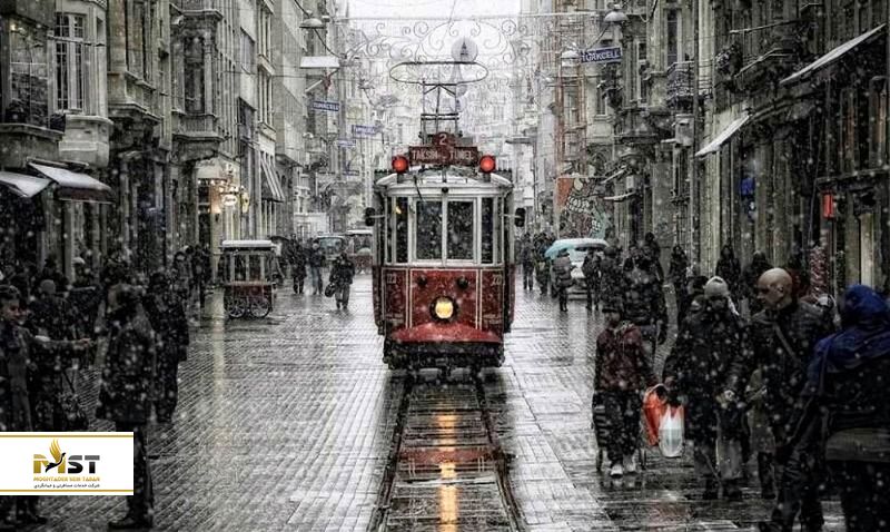 زمستان در استانبول